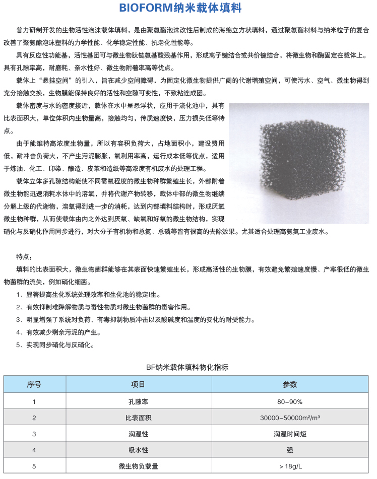 BIOFORM纳米载体填料